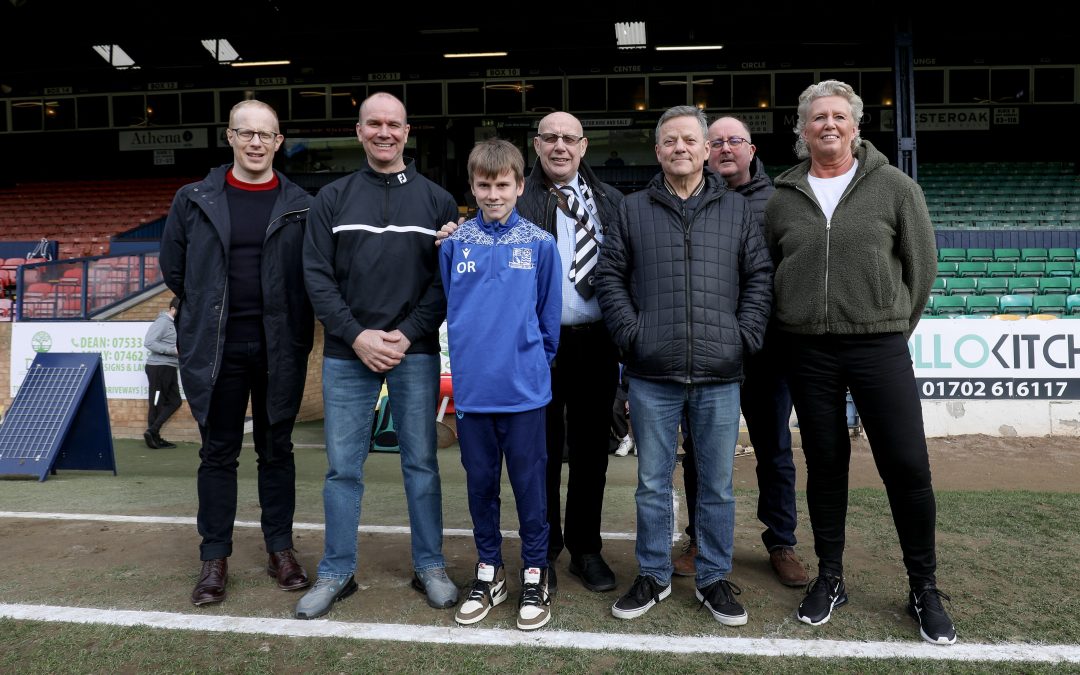 Jet Wheel Tyre and Massimo Tyre sponsor Southend United game. 